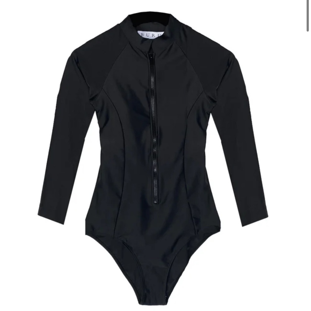 NWT Buru Long Sleeve Rashguard - Black